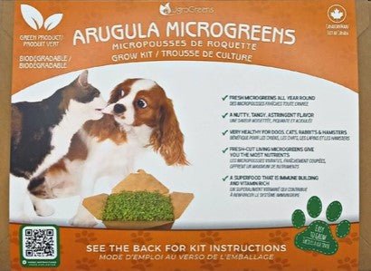 Arugula Microgreens Pet Kit - Gideon and Sadie Posh Dogs