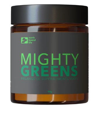 Mighty Greens- Organic Dog Supplement - Gideon and Sadie Posh Dogs